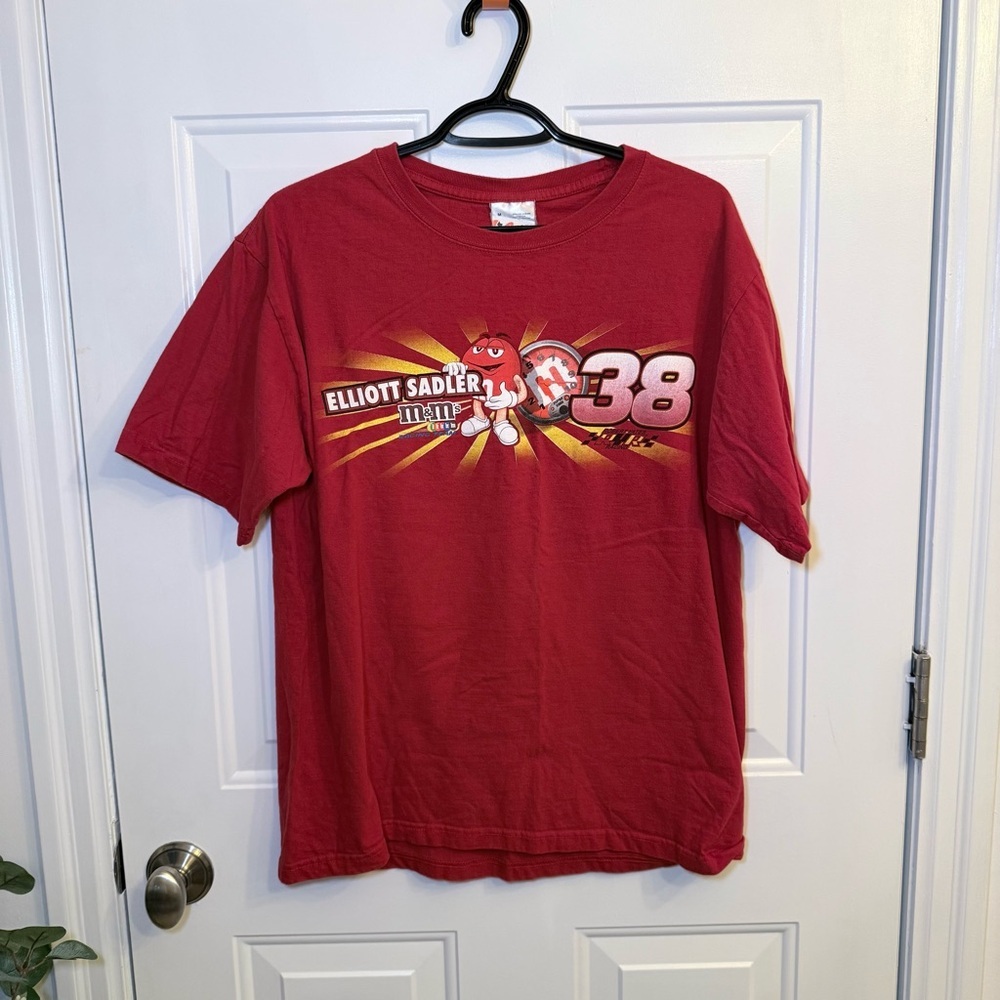 Elliott Sadler Red Graphic Tee - Short Sleeve